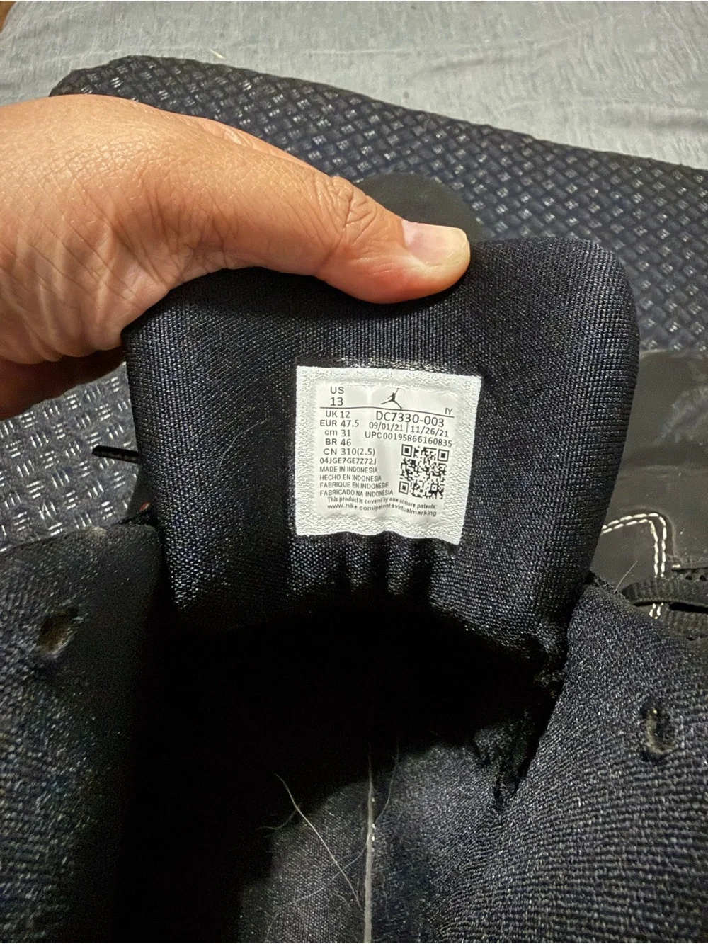 Air Jordan 6-17-23 'Black Dark Driftwood'